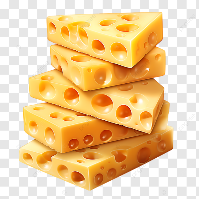 Swiss cheese slice