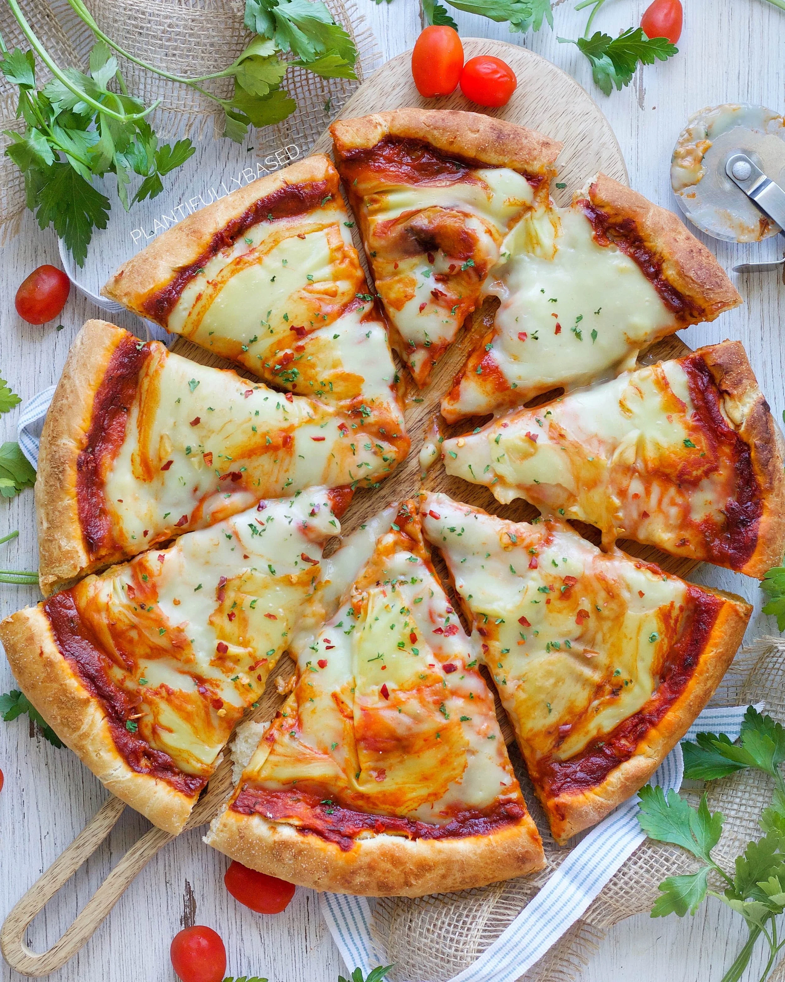 Vegan Cheese Pizza