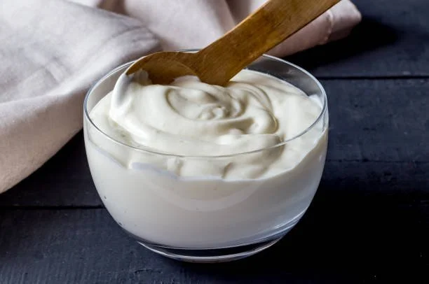 Plain Greek yogurt