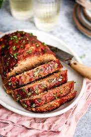 Turkey meatloaf (with or without sauce)