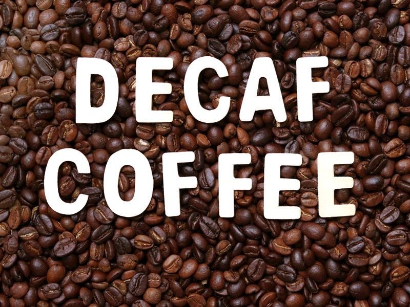 Decaf coffee