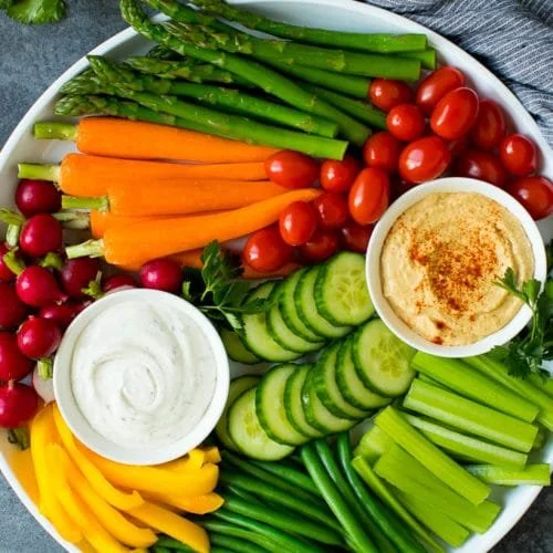 Fresh Vegetable Plate