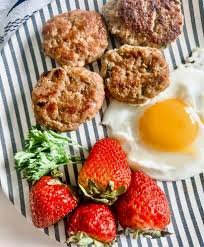 Turkey sausage patty
