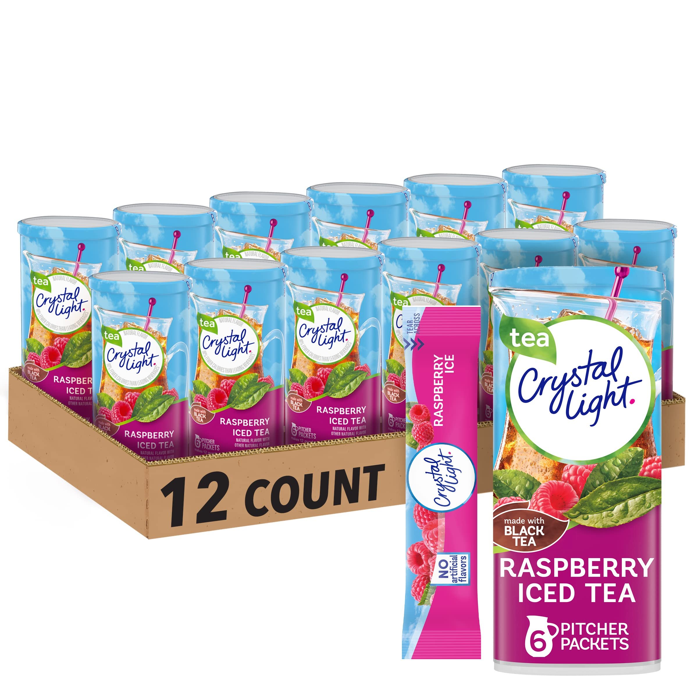 Crystal light raspberry