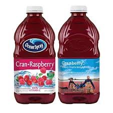 Cran raspberry juice