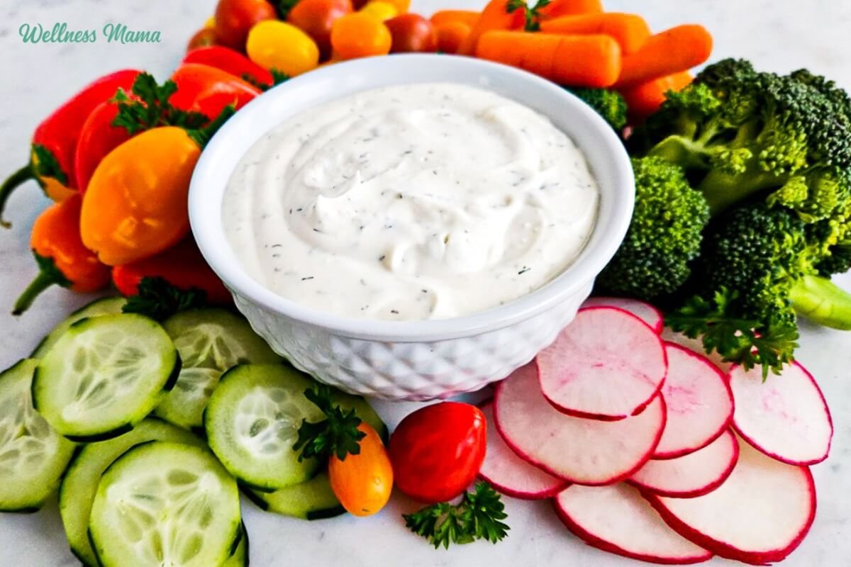 Modified ranch dressing
