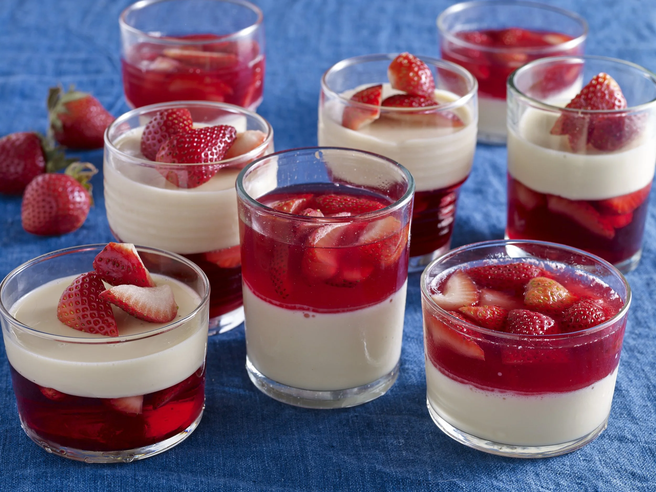 Strawberry gelatin