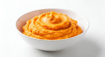 Mashed sweet potato