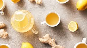 Lemon ginger tea