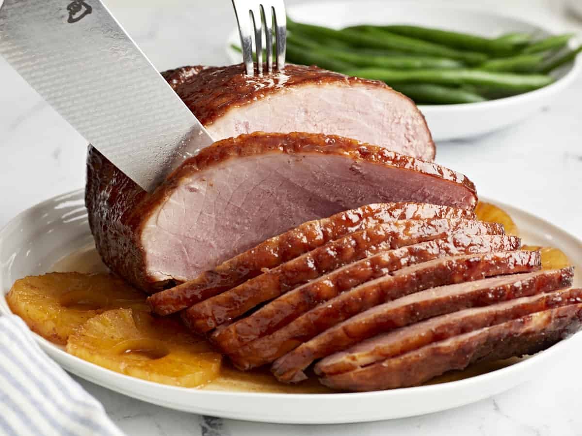 Sliced ham