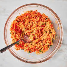 Shredded carrots