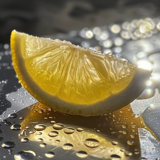 Lemon wedge