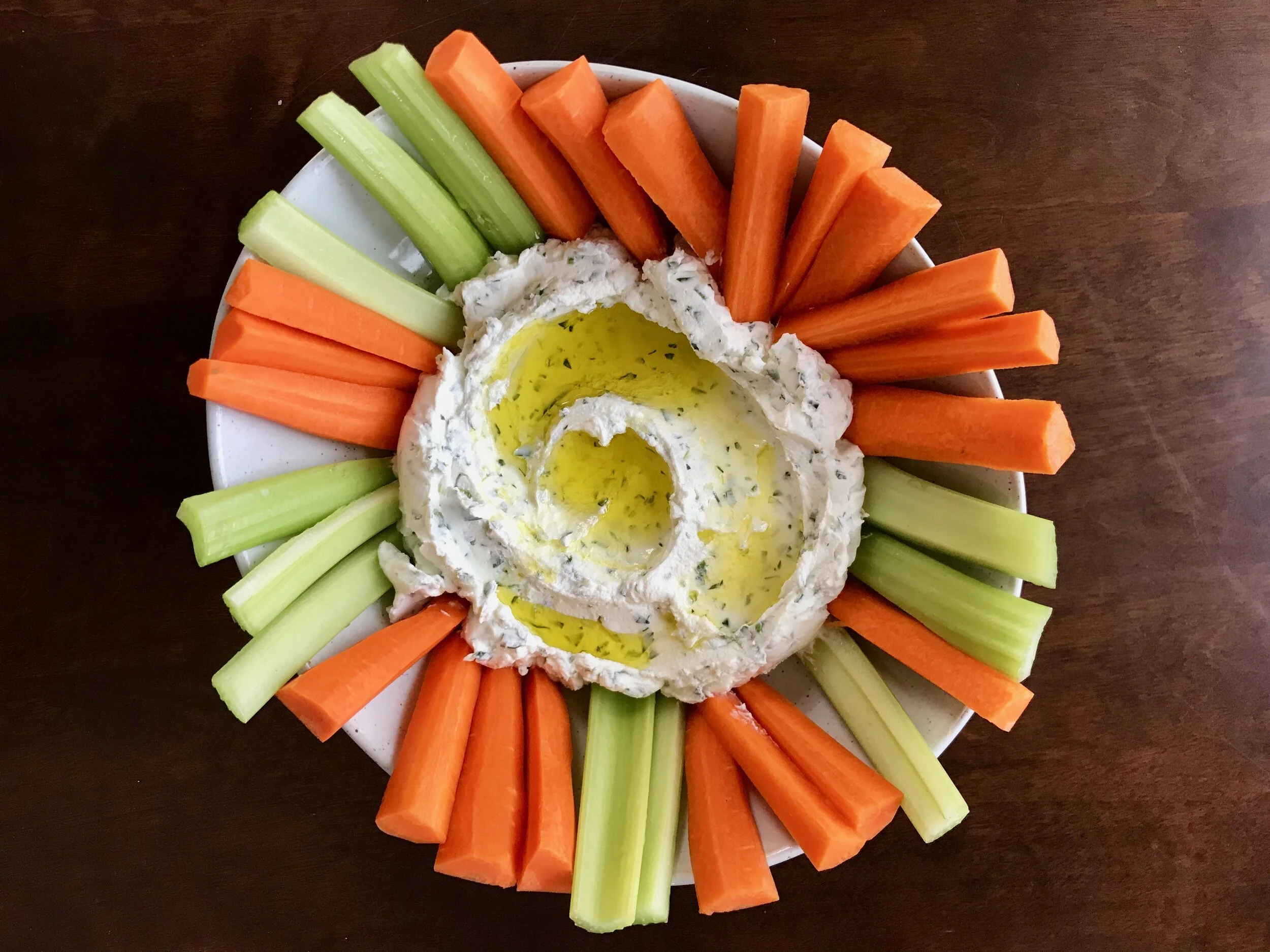 Carrots & Celery Sticks with Ranch