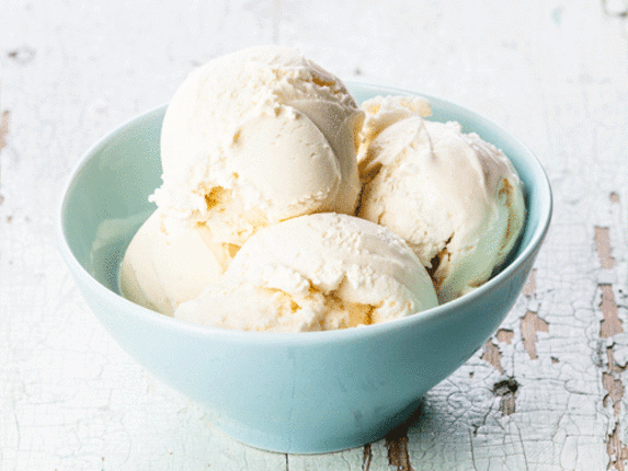 Vanilla ice cream