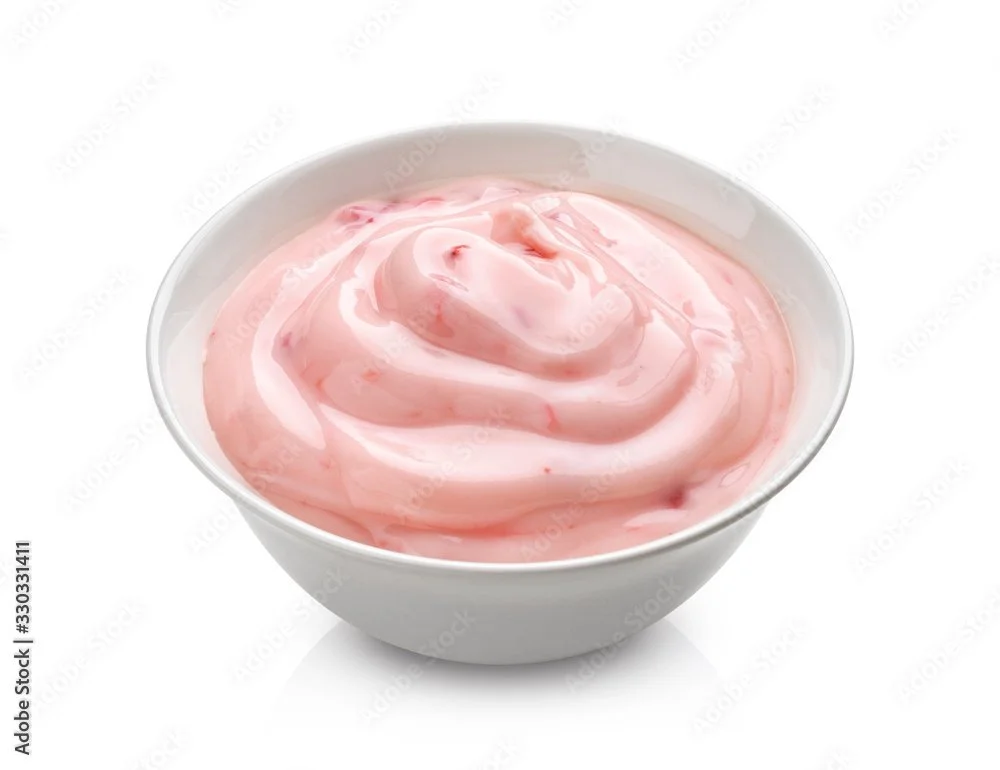 Strawberry yogurt