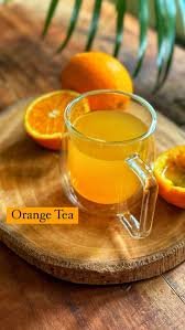 Herbal orange tea