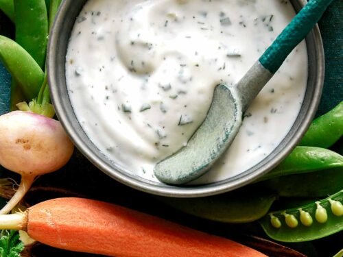 Modified ranch dressing