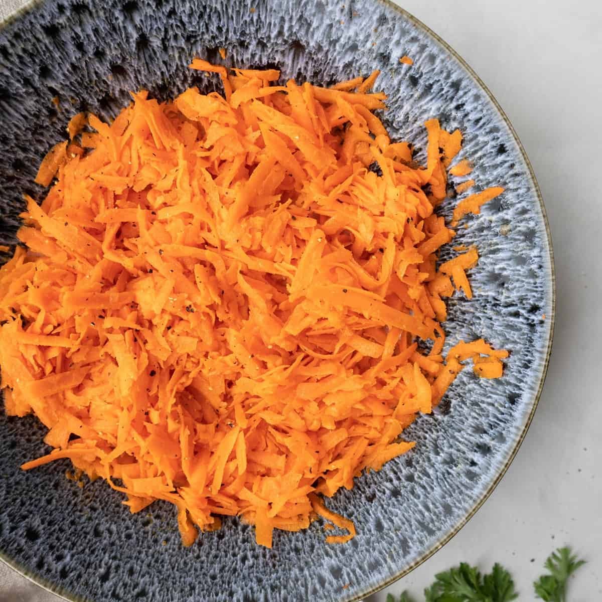 Shredded carrots