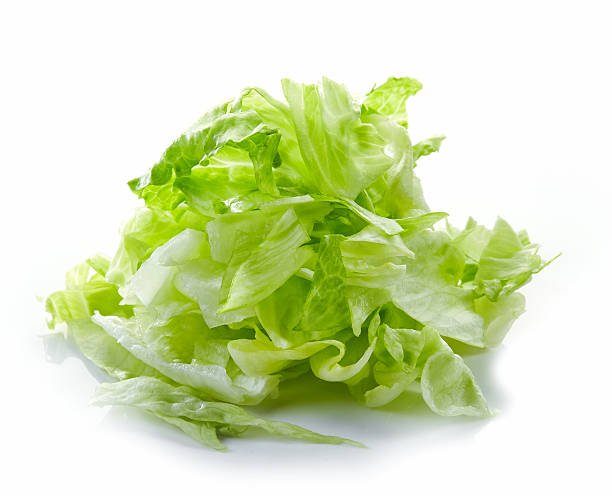 Chopped lettuce