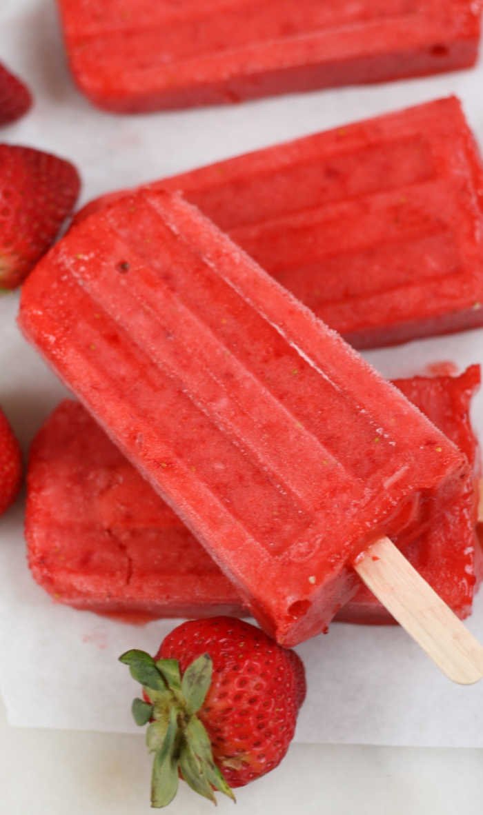 Strawberry fruit bar