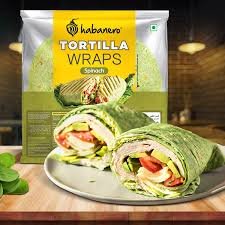 Spinach tortilla