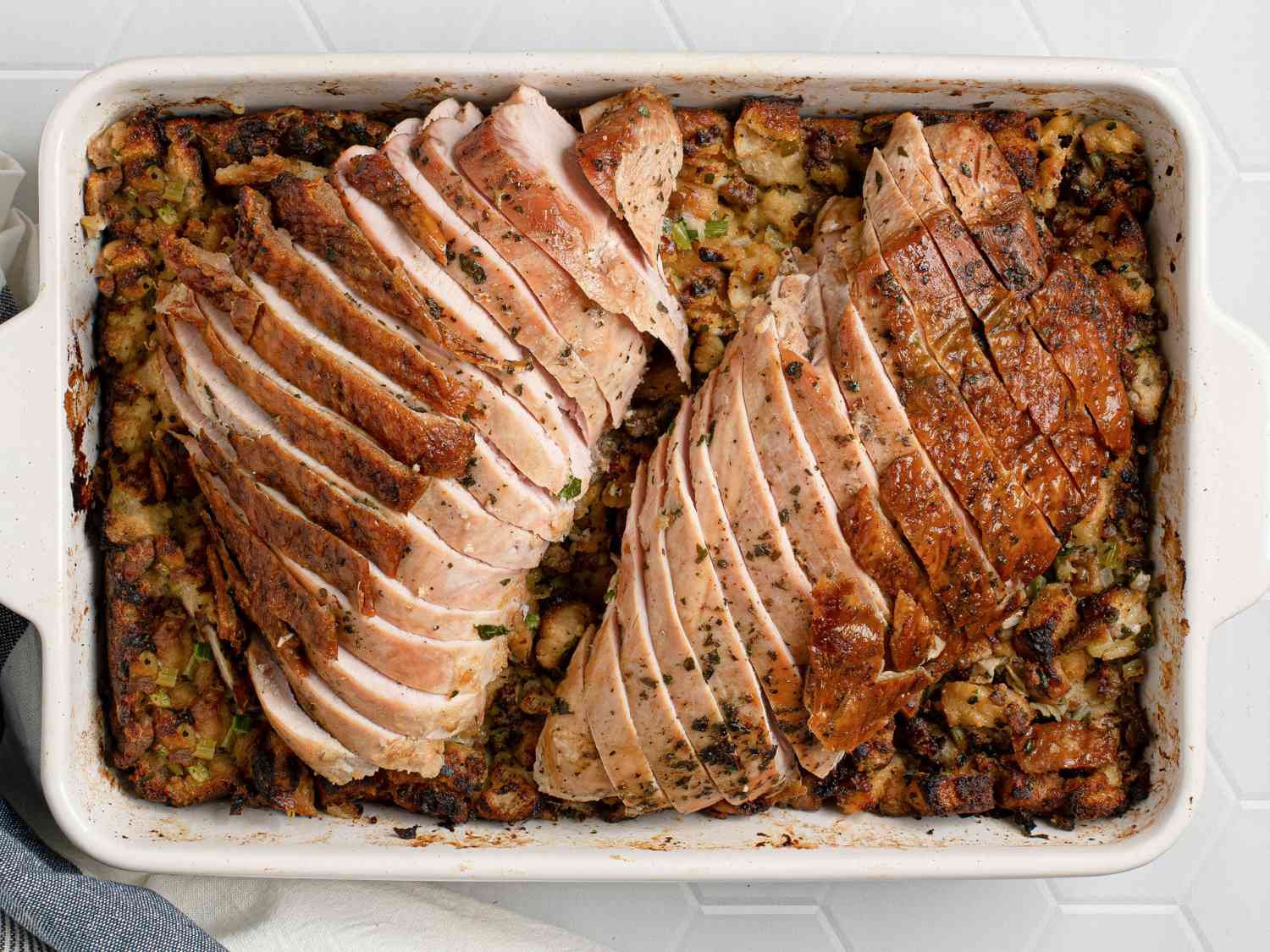Sliced turkey