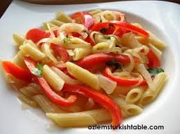 Onions and bell peppers