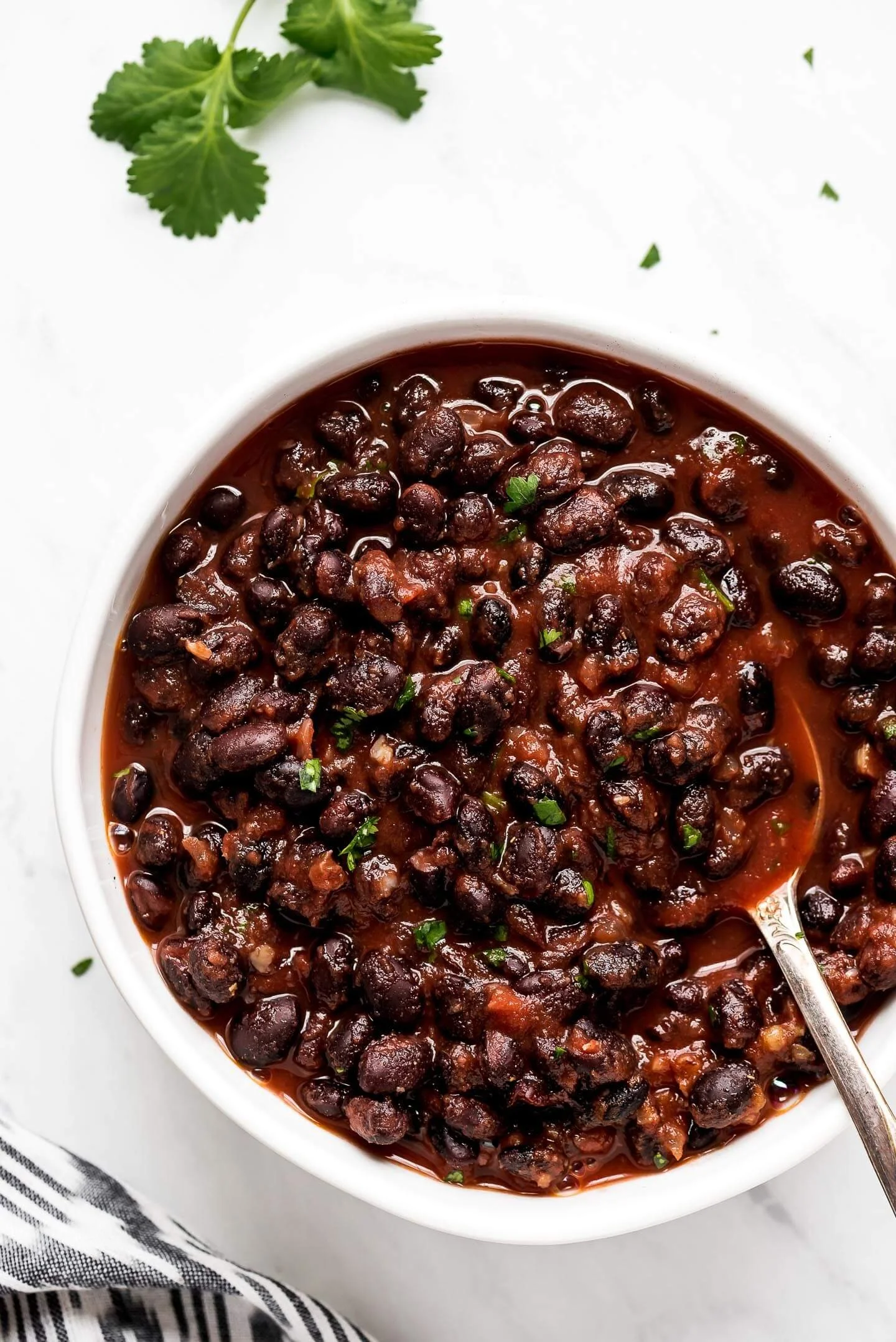 Seasoned Black Beans