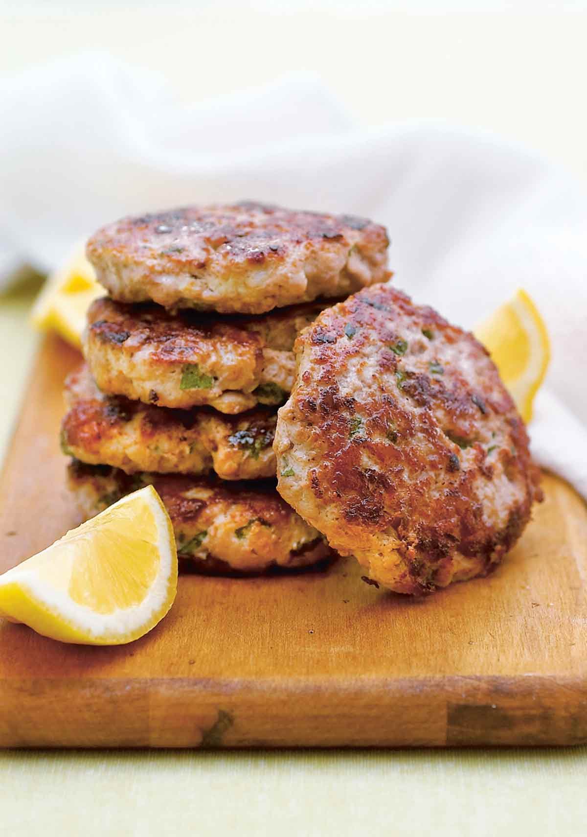 Turkey burger patty