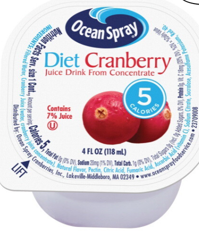 Diet Cranberry Juice