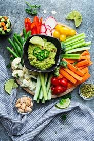 Fresh vegetable plate