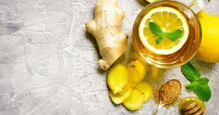 Lemon ginger tea