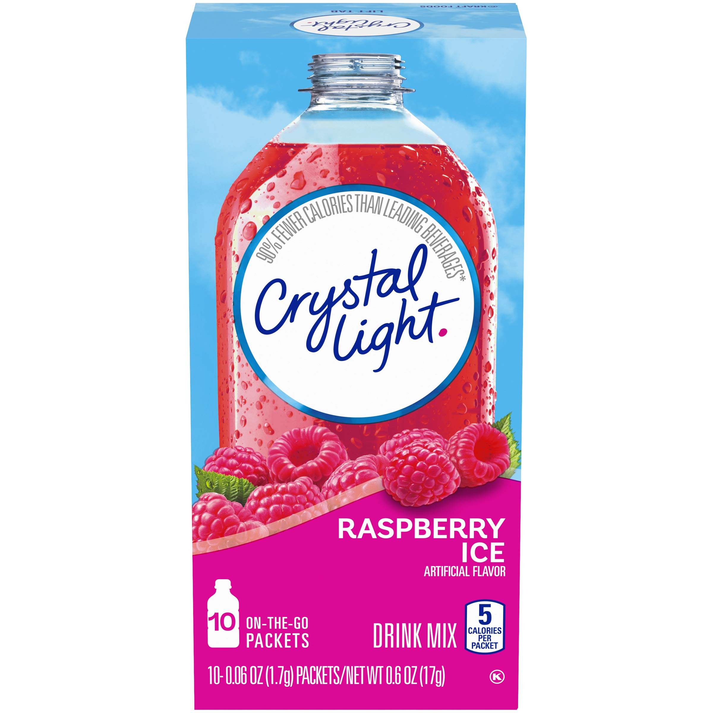 Crystal light raspberry