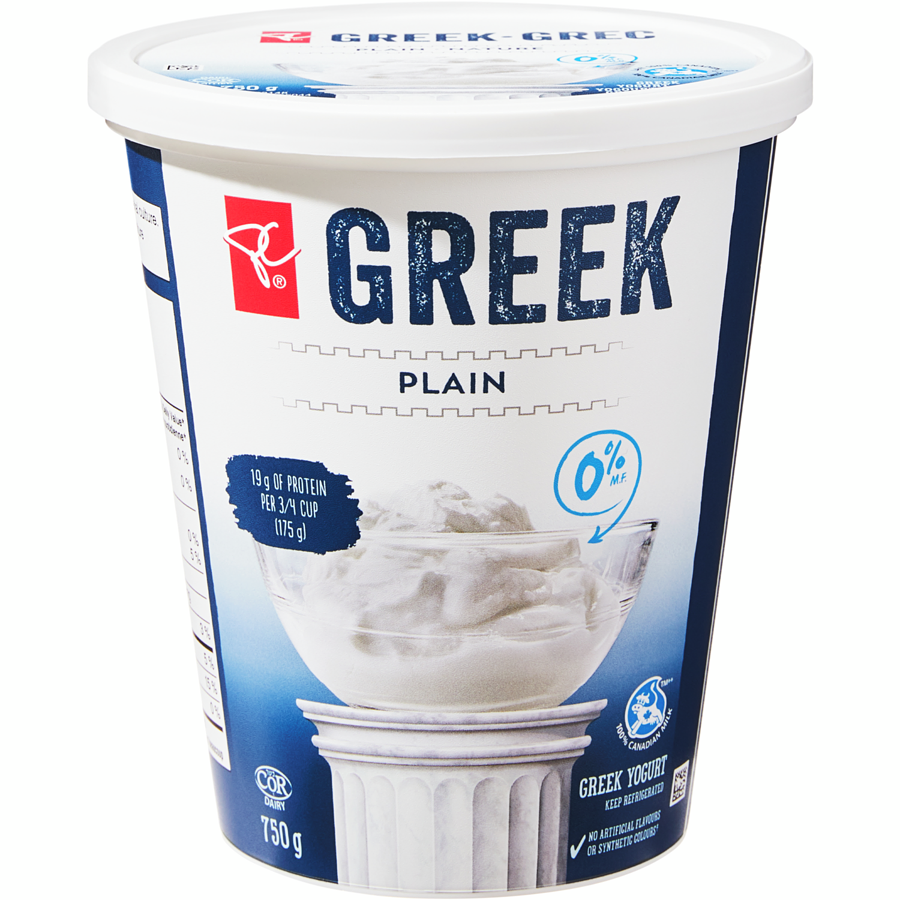 Plain greek yogurt