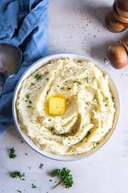Mashed potato with or without gravy
