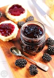 Diet blackberry jelly
