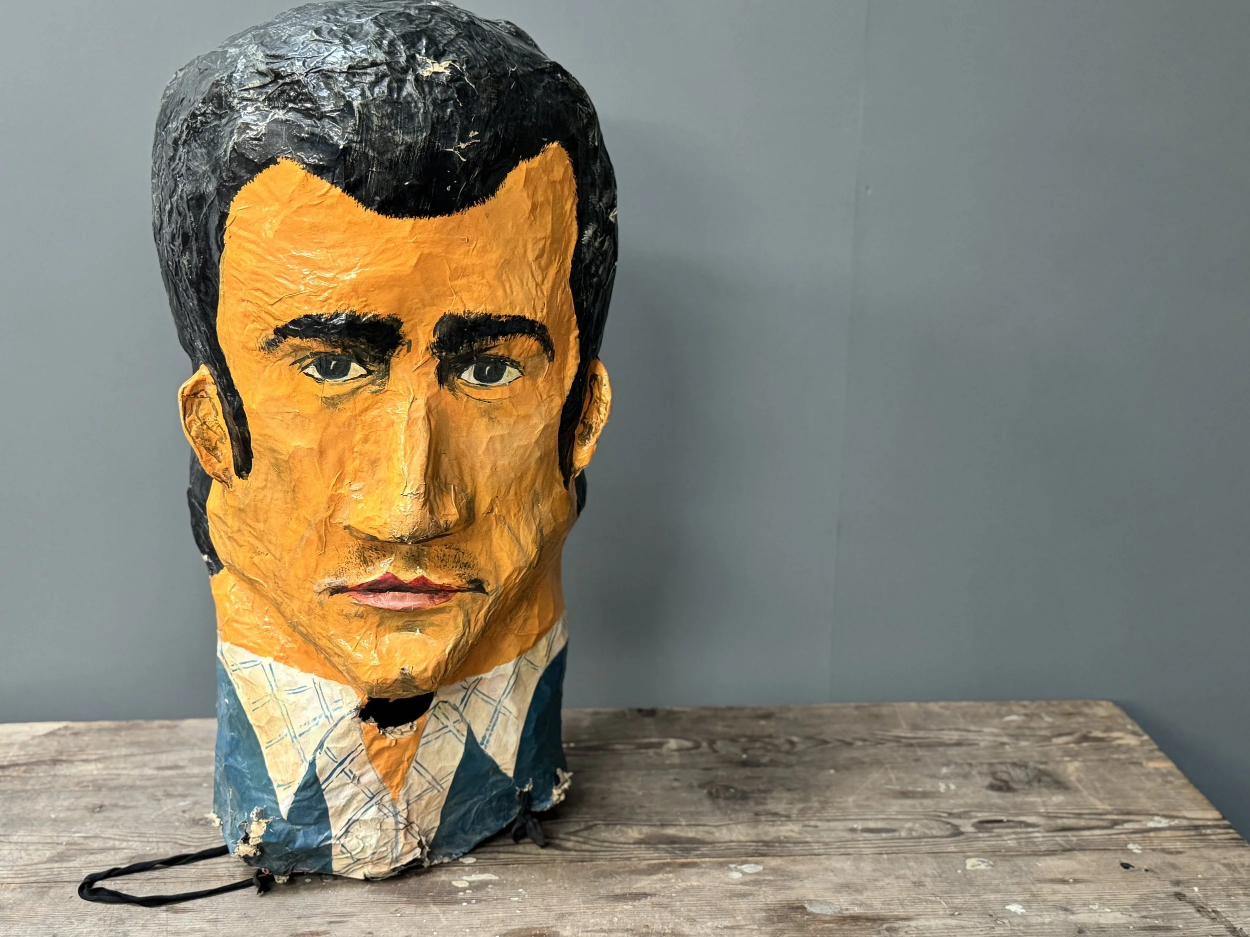 Papier Mache Giant Head
