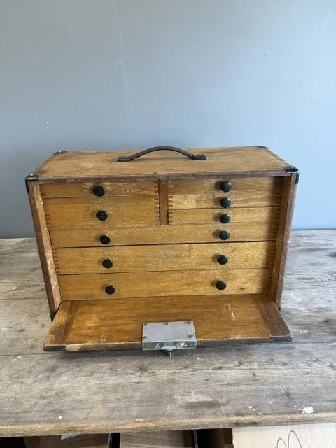 Vintage Moore & Wright Machinist/Toolmaker's Chest