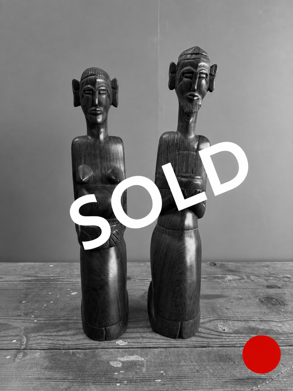Hand Carved African Figures