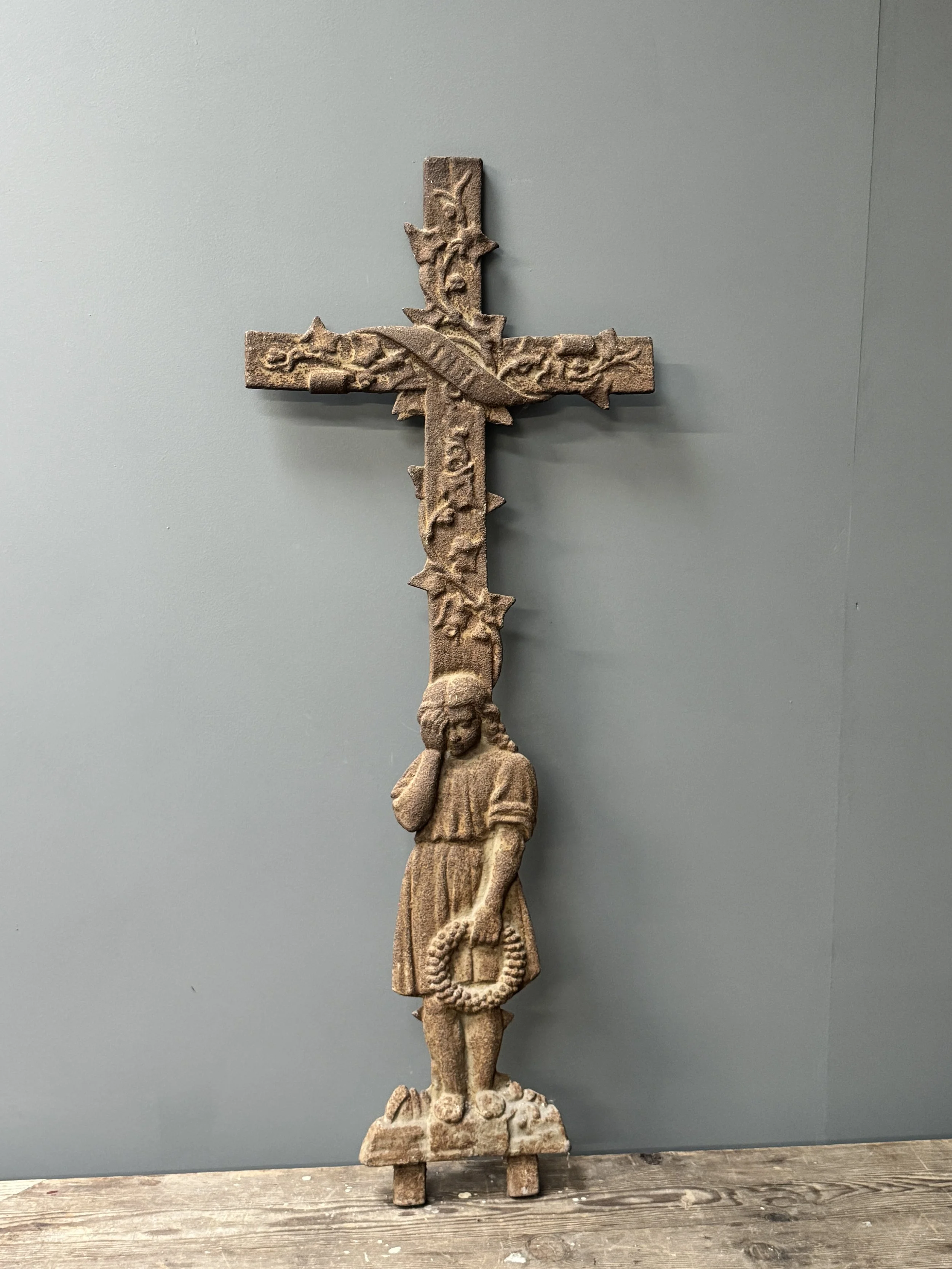 19th Century French Grave Marker