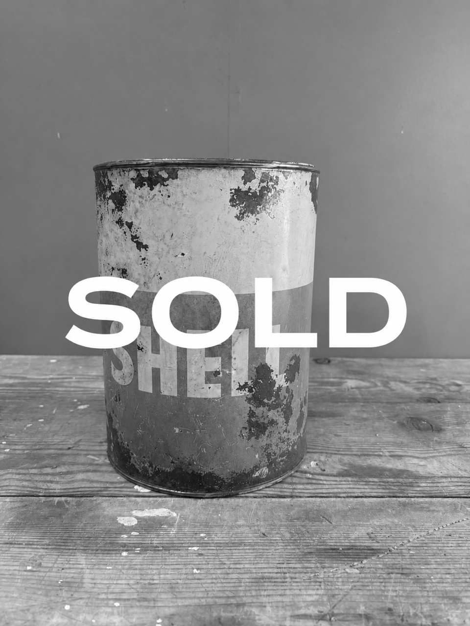 SHELL Oil Can
