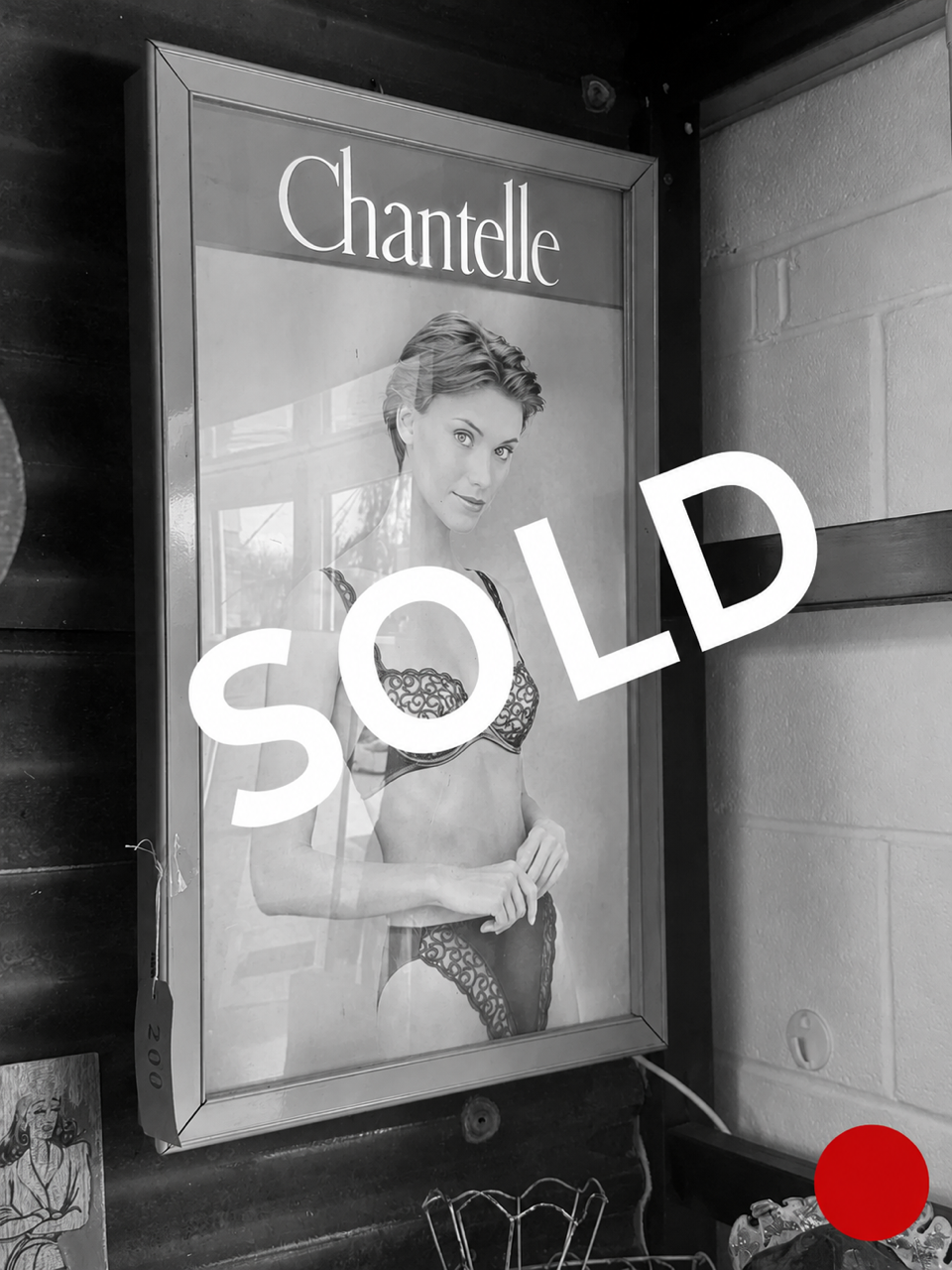 Chantelle Lingerie Light Box Advertising Sign