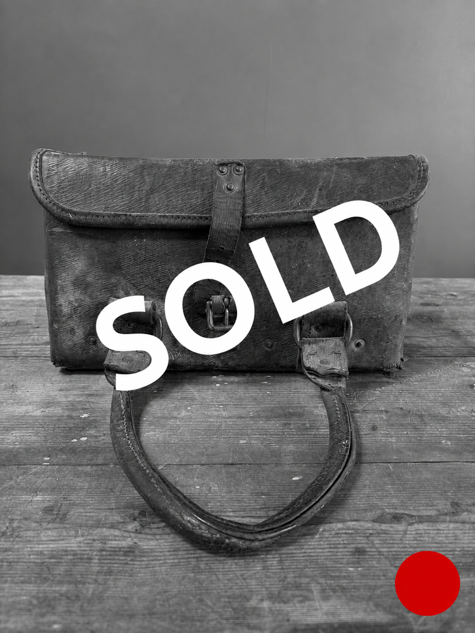 Vintage Leather Satchel/Tool Bag