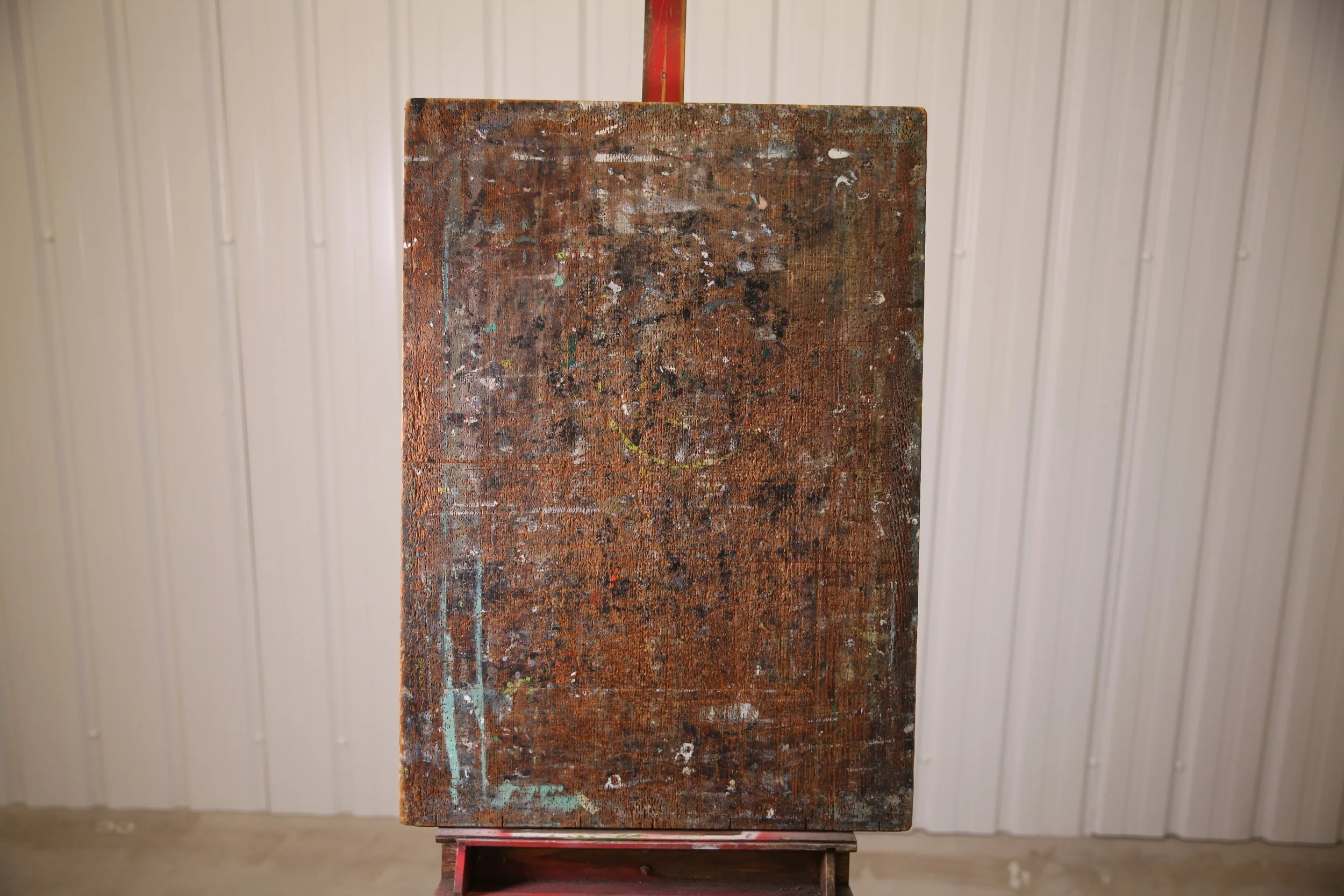 Artist's Wooden Table Top