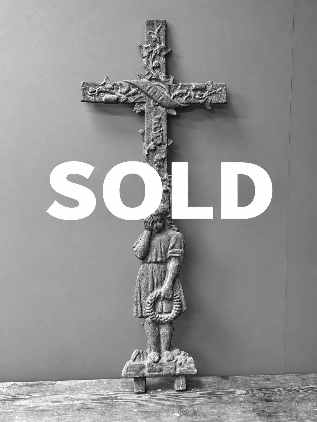 19th Century French Grave Marker