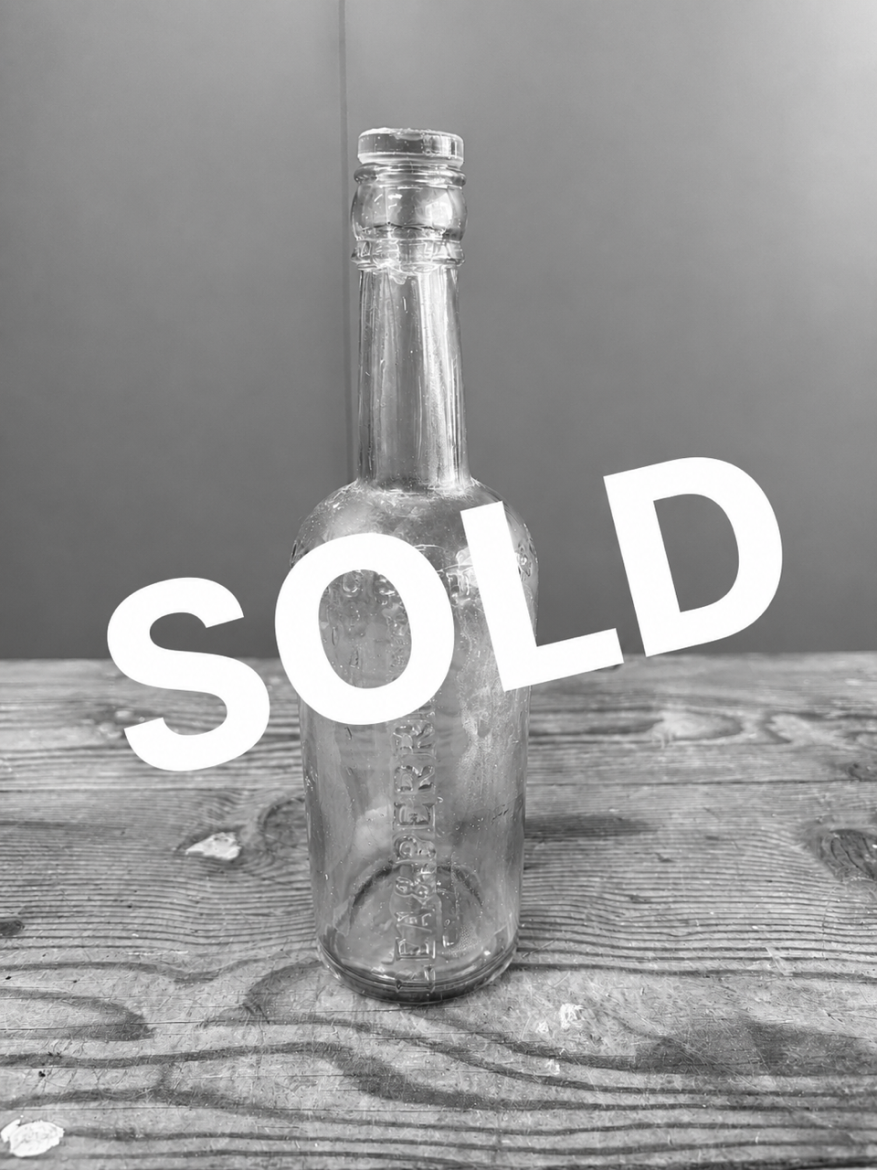 Antique Lee & Perrins Worcestershire Sauce Bottle