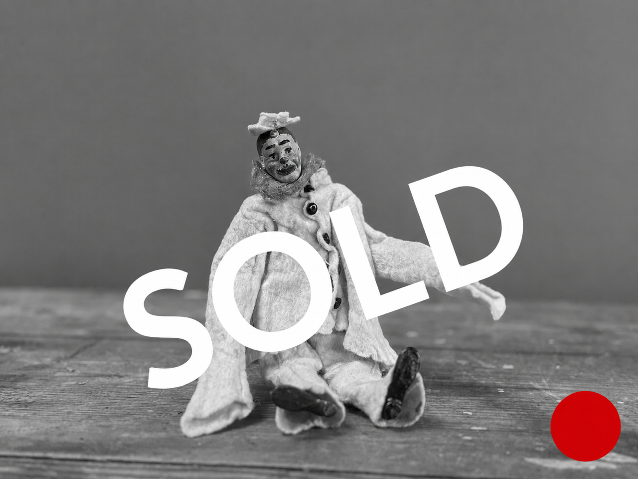 Rare Swiss Pierrot Clown By Burcherer SABA