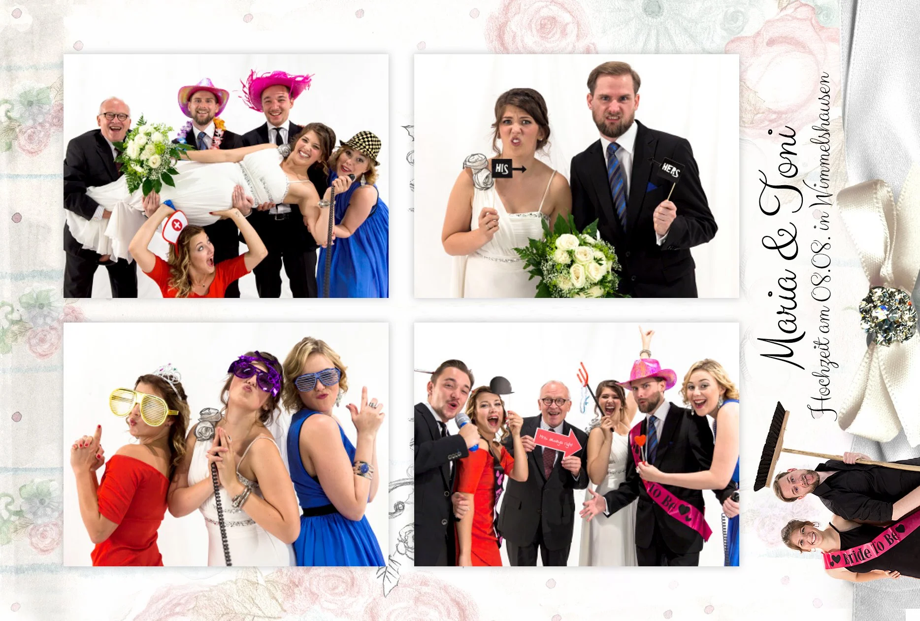 Fotobox zur Hochzeit mieten – Spaß, echte Erinnerungen und lustige Sprachnachrichten