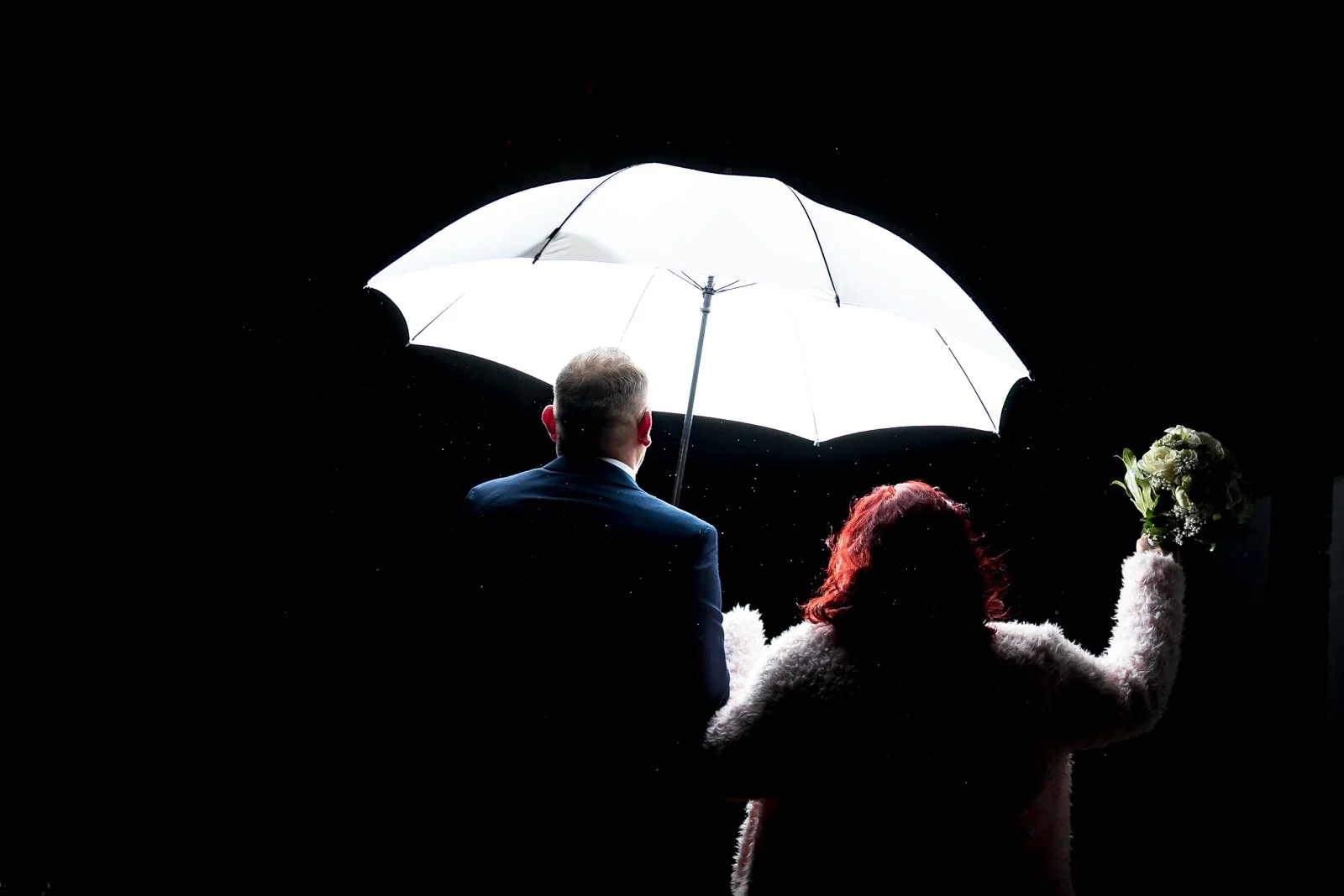 Regen am Hochzeitstag – so entstehen trotzdem wunderschöne Hochzeitsfotos