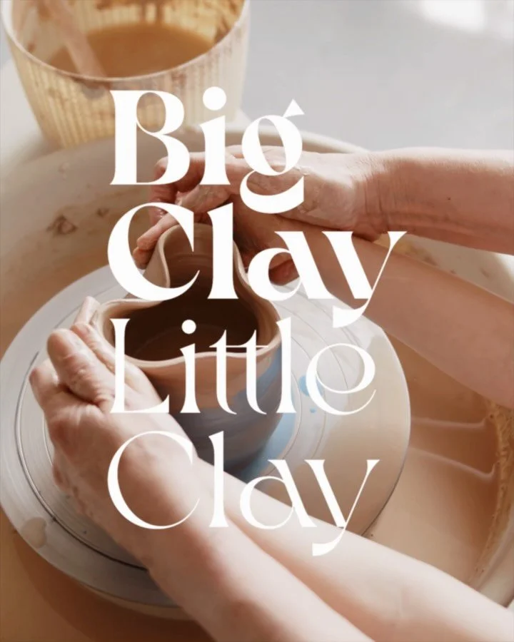 Big Clay Little Clay 👐
Clay-covered hands, big smiles, and plenty of &ldquo;look what we made!&rdquo; moments 🧡

Our most popular family-friendly workshop is all about you and your little one getting creative side-by-side. Making memories (and yes,